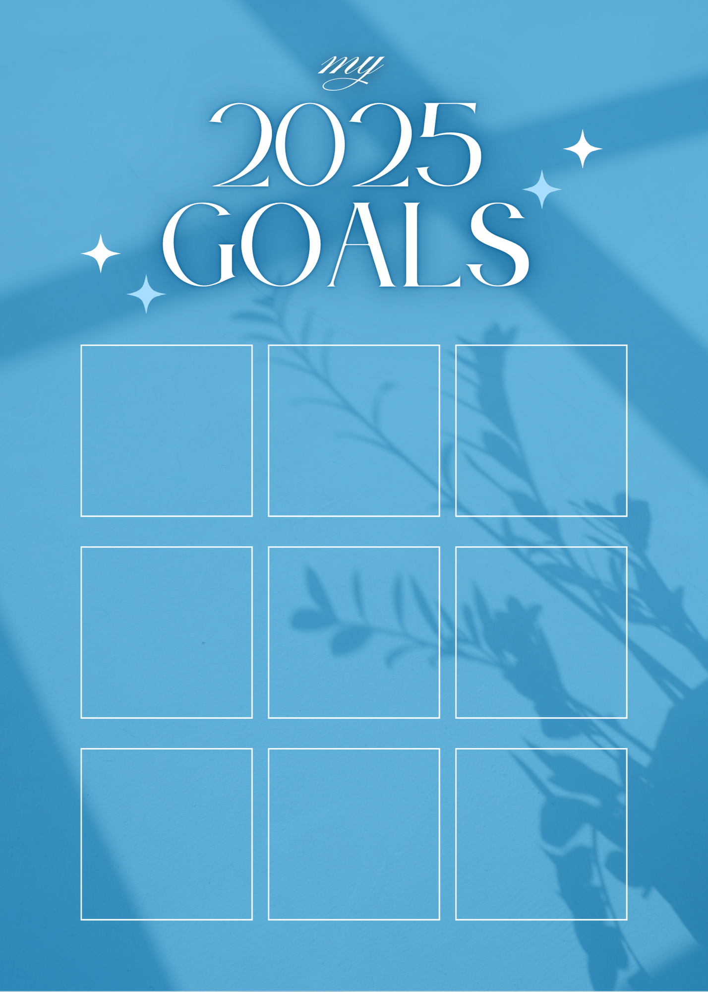Goals List 2025