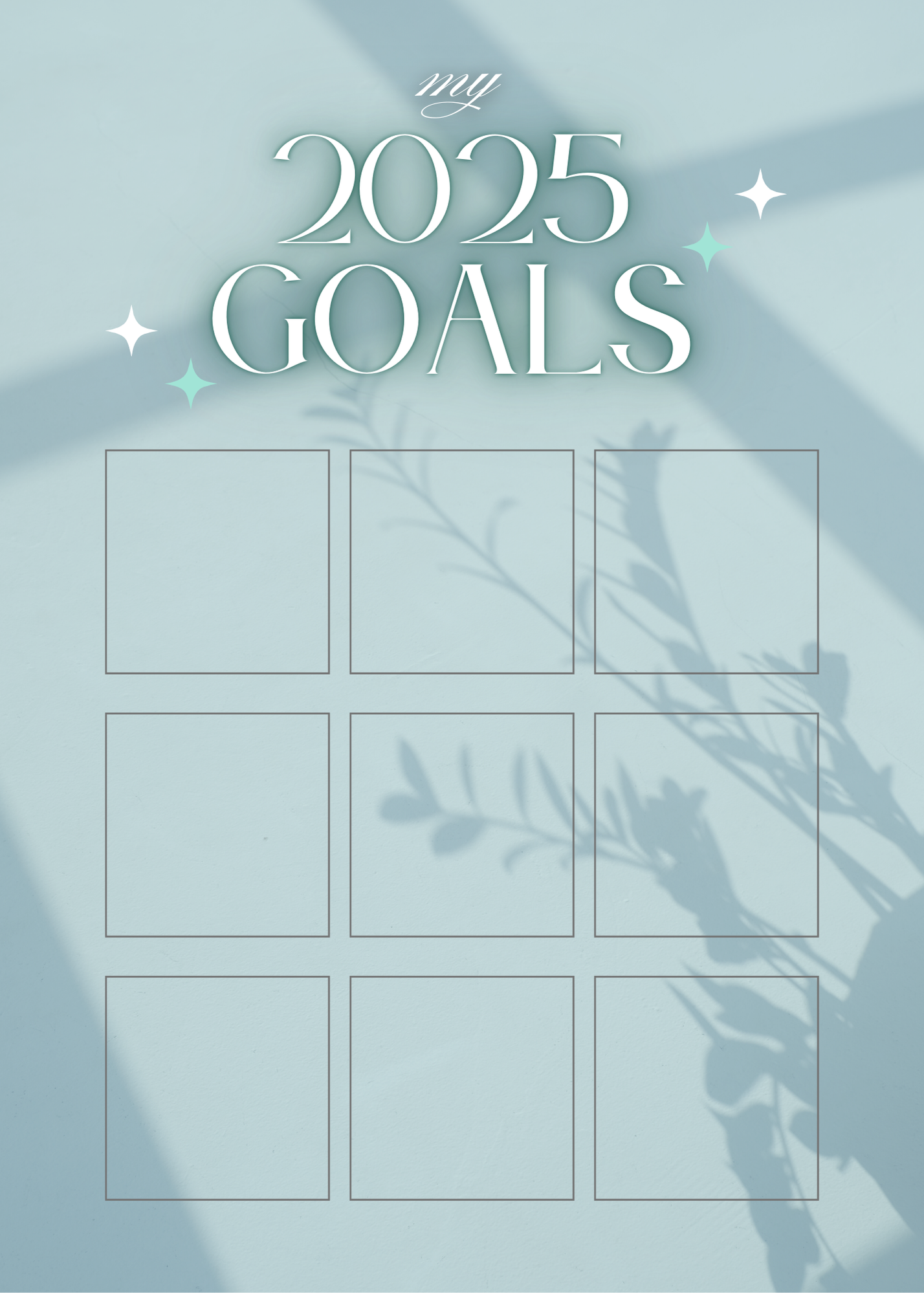 Goals List 2025